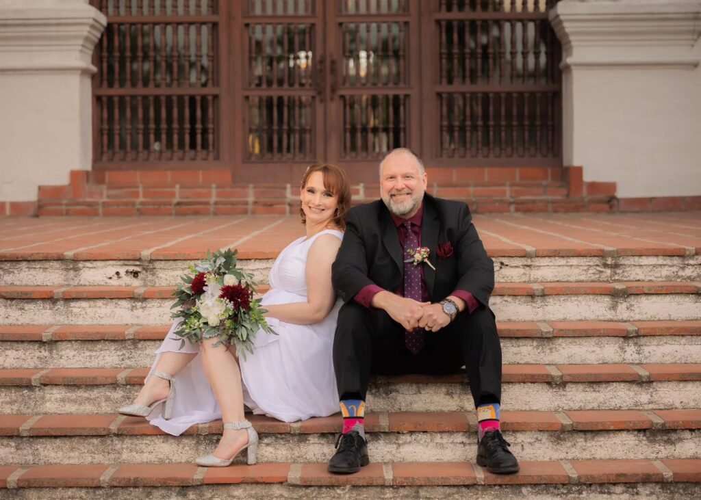 A beautiful moment from the Santa Barbara courthouse. How lucky are we to have such great weather for…