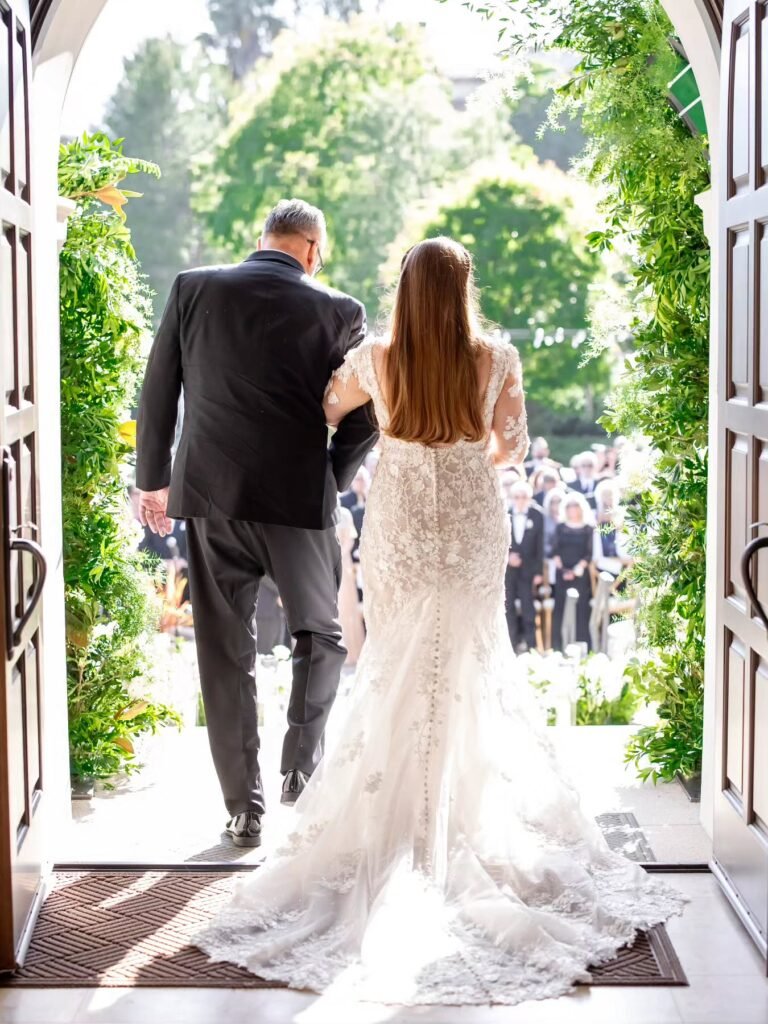 The doors open, the light pours in, and a father walks his daughter into the next chapter. Every…
