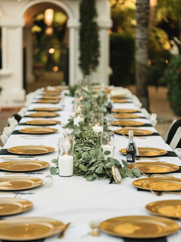 I love this idea...leaving little gifts for other engaged couples at your wedding. Can you spot what it…