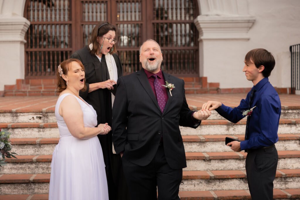 Swipe to see if they forgave their Best Man for "losing" the ring. . Such a funny moment,…